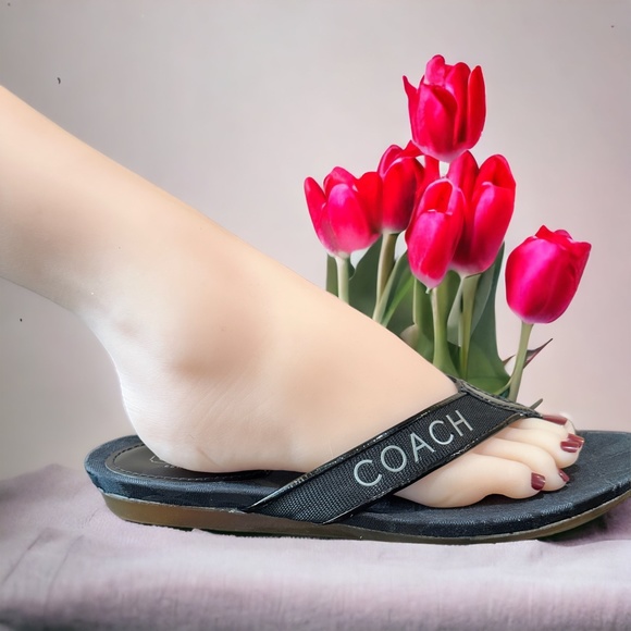 Coach "Skyler" Sandals - Picture 2 of 4